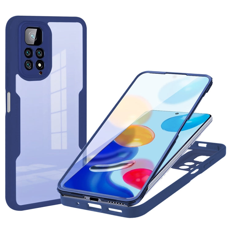 For Xiaomi Redmi Note 11 4G Global Acrylic + TPU 360 Degrees Full Coverage Shockproof Phone Case