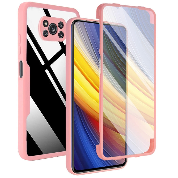 For Xiaomi Poco X3 NFC / X3 Acrylic + TPU 360 Degrees Full Coverage Shockproof Phone Case