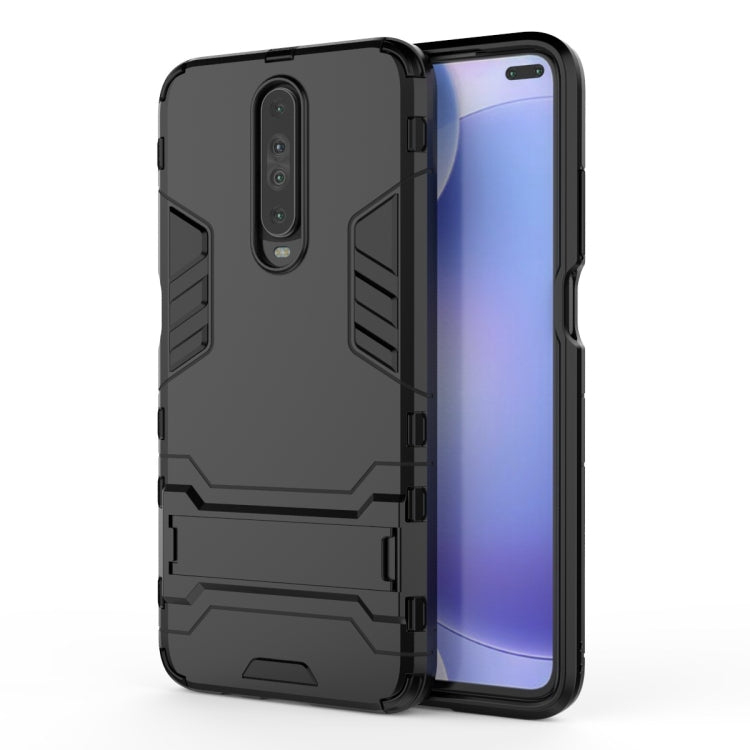 For Xiaomi Redmi K30 Shockproof PC + TPU Protective Case with Invisible Holder