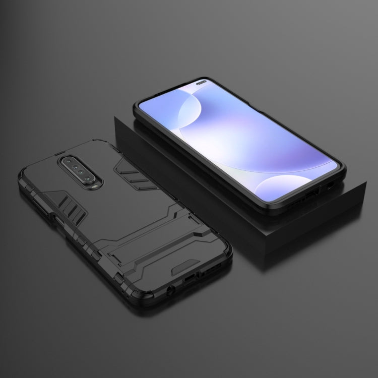 For Xiaomi Redmi K30 Shockproof PC + TPU Protective Case with Invisible Holder