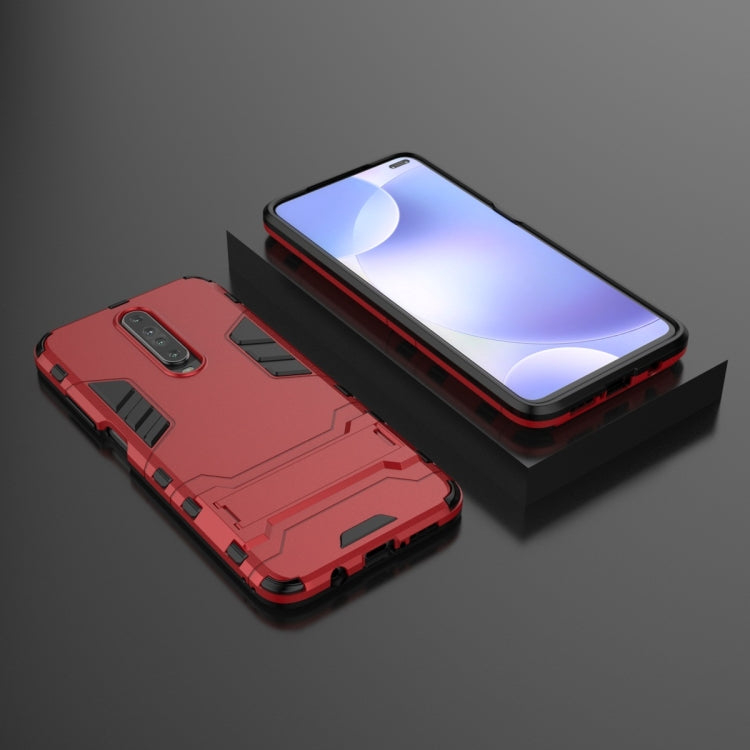 For Xiaomi Redmi K30 Shockproof PC + TPU Protective Case with Invisible Holder