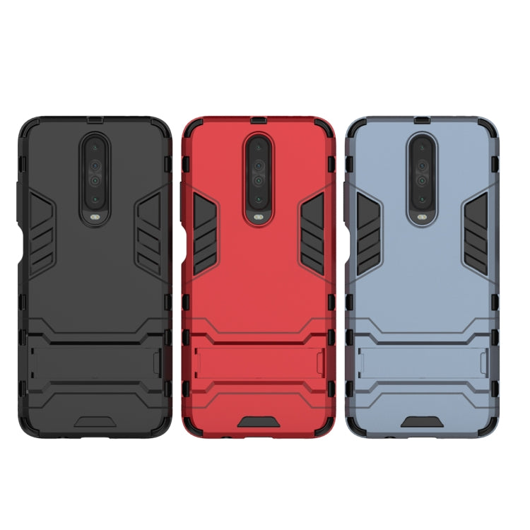 For Xiaomi Redmi K30 Shockproof PC + TPU Protective Case with Invisible Holder