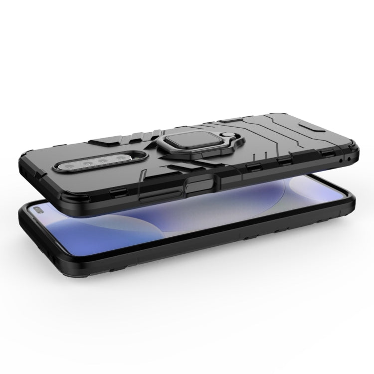 For Xiaomi Redmi K30 Shockproof PC + TPU Protective Case with Magnetic Ring Holder