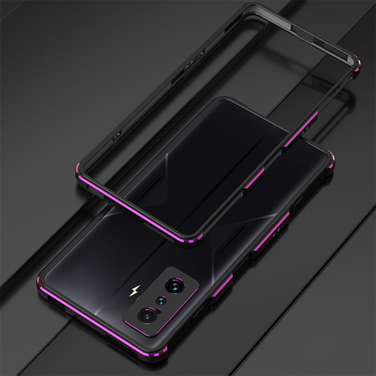 For Xiaomi Redmi K50 Gaming Aurora Lens Protector + Metal Frame Phone Case