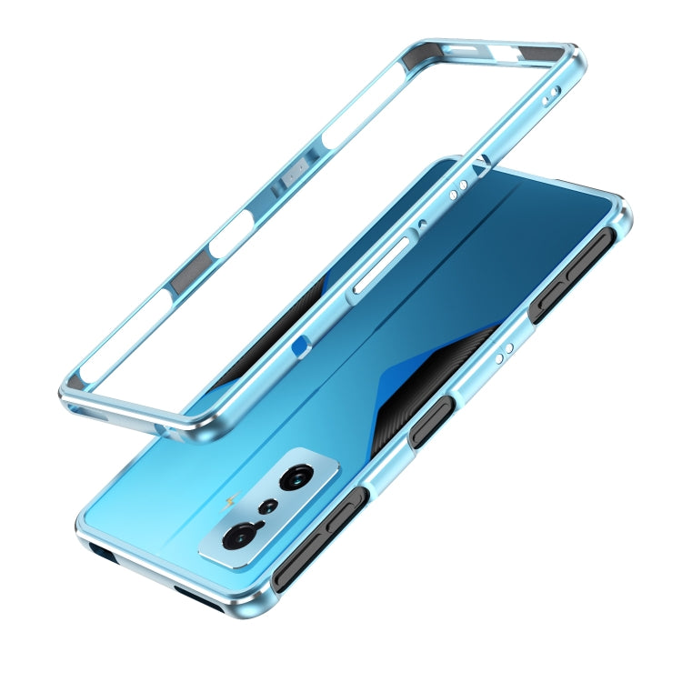 For Xiaomi Redmi K50 Gaming Aurora Lens Protector + Metal Frame Phone Case