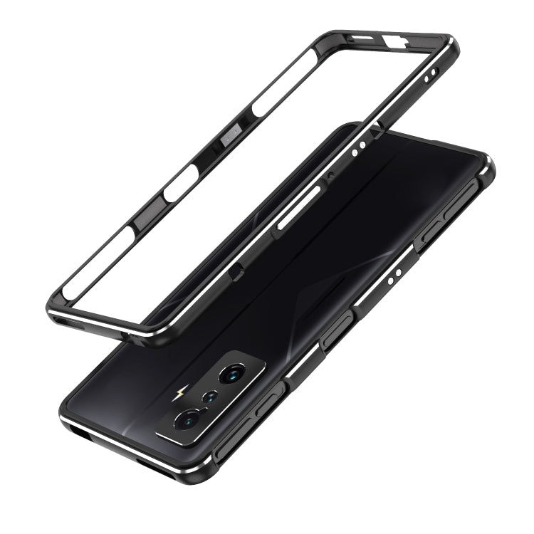 For Xiaomi Redmi K50 Gaming Aurora Lens Protector + Metal Frame Phone Case