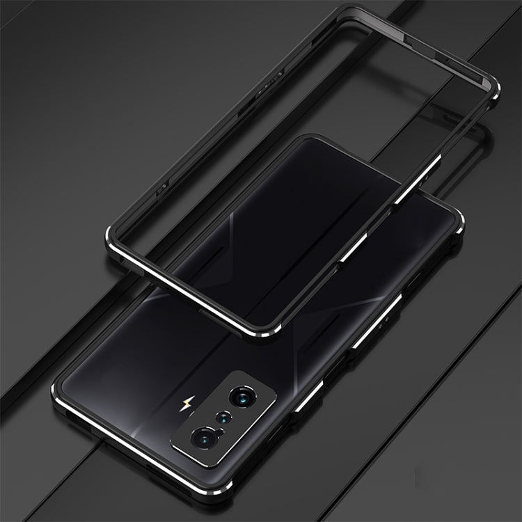 For Xiaomi Redmi K50 Gaming Aurora Lens Protector + Metal Frame Phone Case