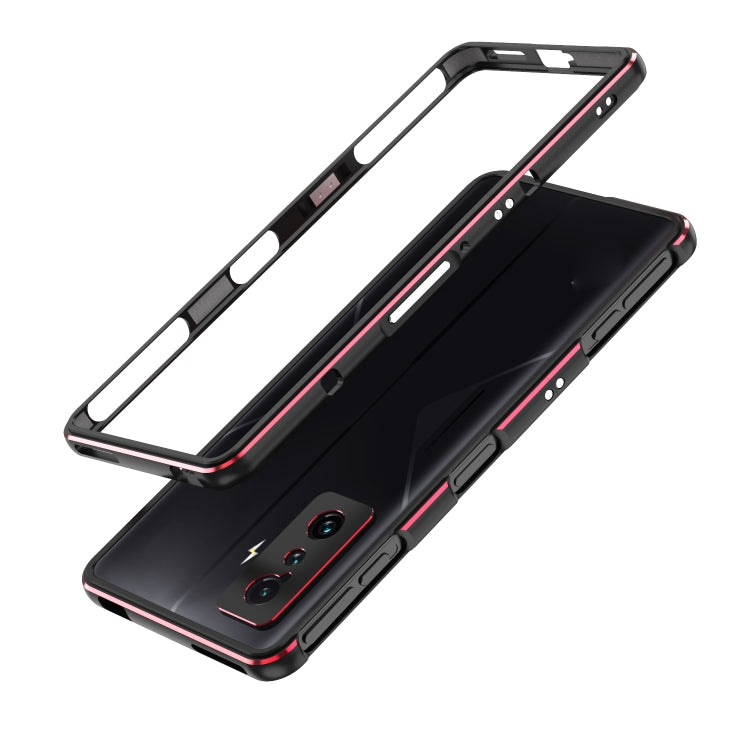 For Xiaomi Redmi K50 Gaming Aurora Lens Protector + Metal Frame Phone Case