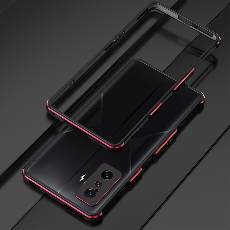 For Xiaomi Redmi K50 Gaming Aurora Lens Protector + Metal Frame Phone Case