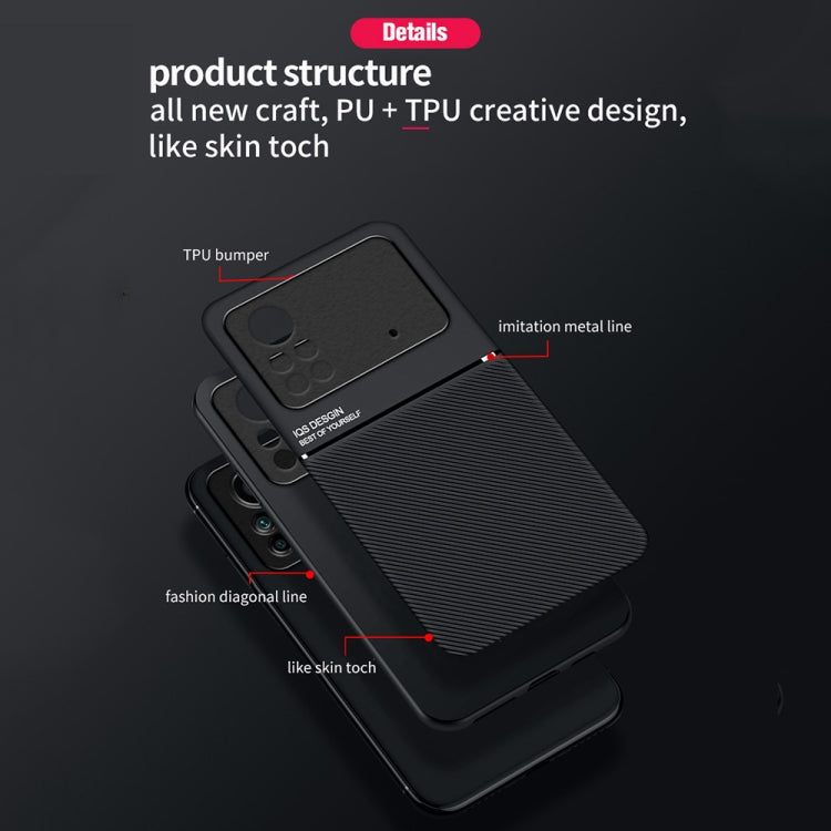 For Xiaomi Poco M4 Pro 4G Classic Tilt Magnetic Phone Case