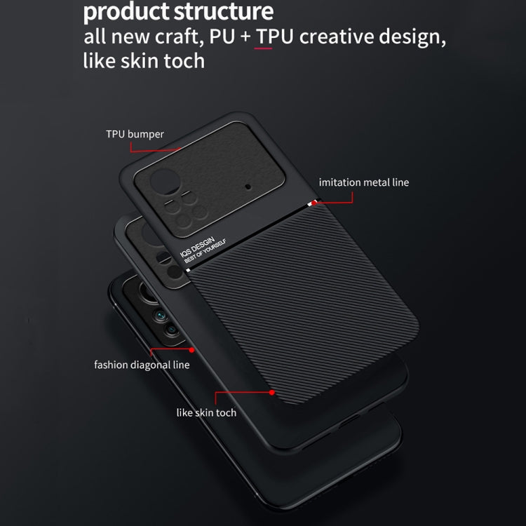 For Xiaomi Poco X4 Pro 5G Classic Tilt Magnetic Phone Case