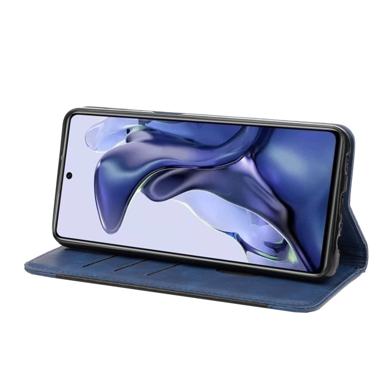 For Xiaomi Poco X4 Pro 5G Skin Feel Magnetic Splicing Leather Phone Case