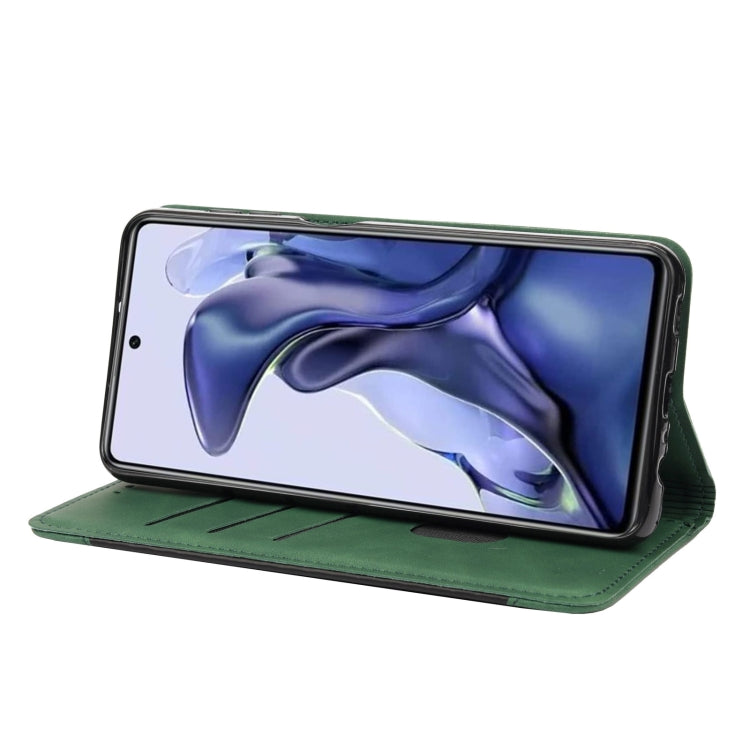 For Xiaomi Poco X4 Pro 5G Skin Feel Magnetic Splicing Leather Phone Case