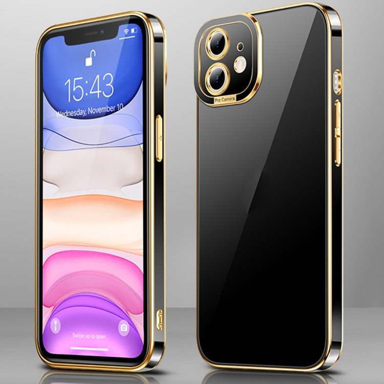 For iPhone 12 Electroplating All-inclusive Shockproof Phone Case