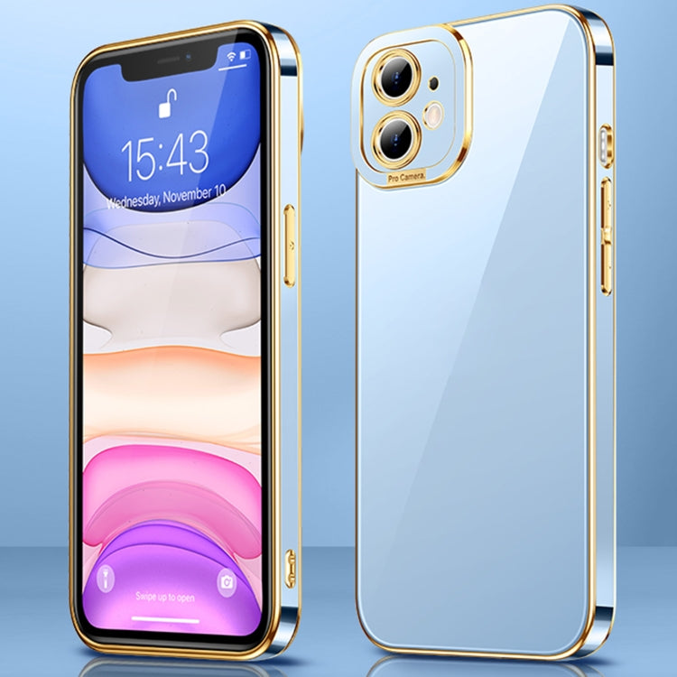 For iPhone 12 Electroplating All-inclusive Shockproof Phone Case