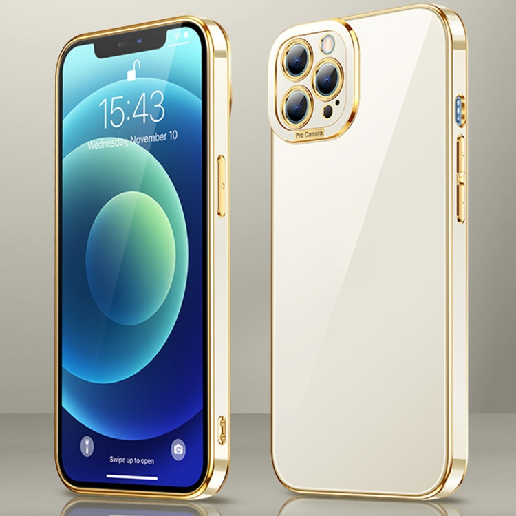 For iPhone 12 Pro Max Electroplating All-inclusive Shockproof Phone Case