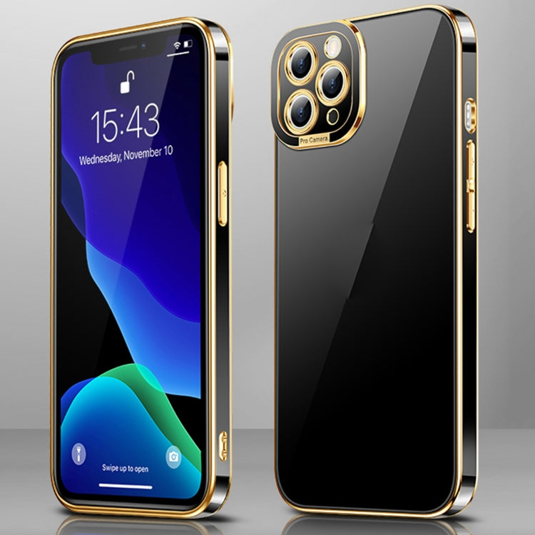 For iPhone 12 Pro Max Electroplating All-inclusive Shockproof Phone Case