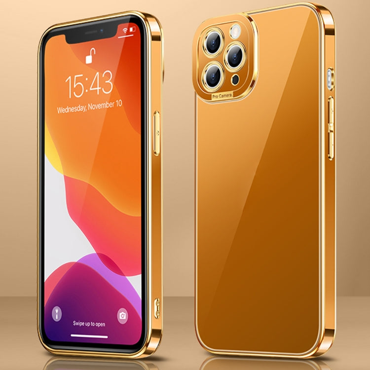 For iPhone 12 Pro Max Electroplating All-inclusive Shockproof Phone Case