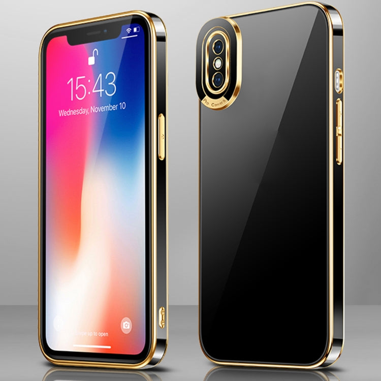 For iPhone X / XS Electroplating All-inclusive Shockproof Phone Case