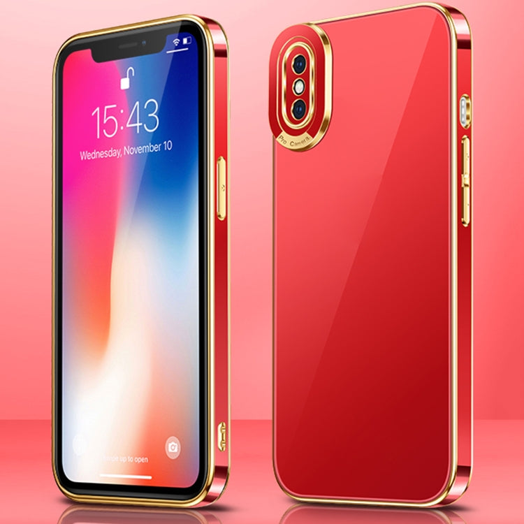 For iPhone X / XS Electroplating All-inclusive Shockproof Phone Case