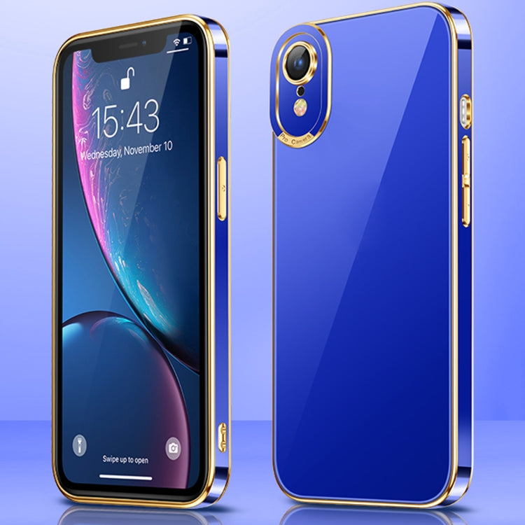 For iPhone XR Electroplating All-inclusive Shockproof Phone Case