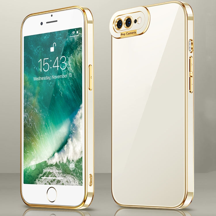 For iPhone SE 2022 / SE 2020 / 8 / 7 Electroplating All-inclusive Shockproof Phone Case