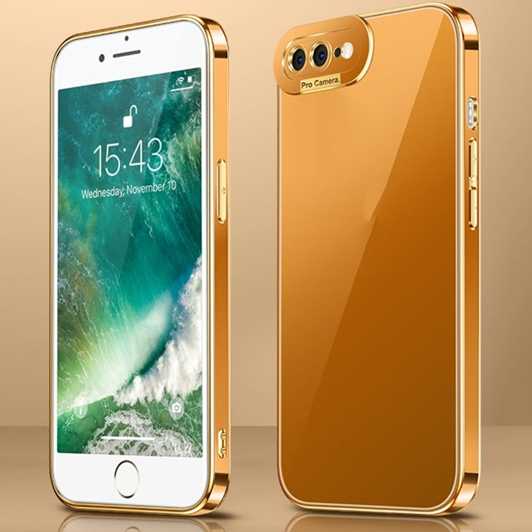 For iPhone SE 2022 / SE 2020 / 8 / 7 Electroplating All-inclusive Shockproof Phone Case