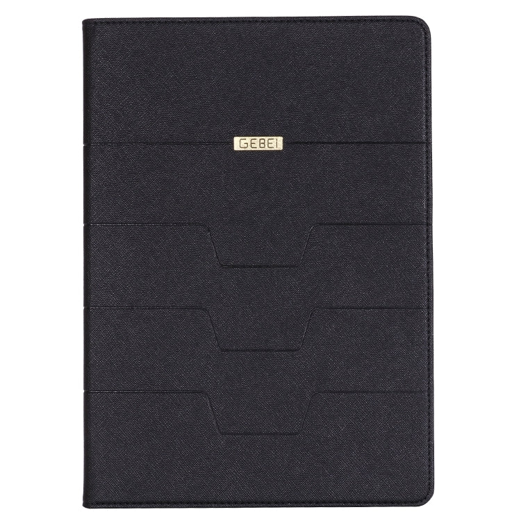 For iPad 9.7 inch (2017) GEBEI PU+TPU Horizontal Flip Leather Case with Holder & Card Slots