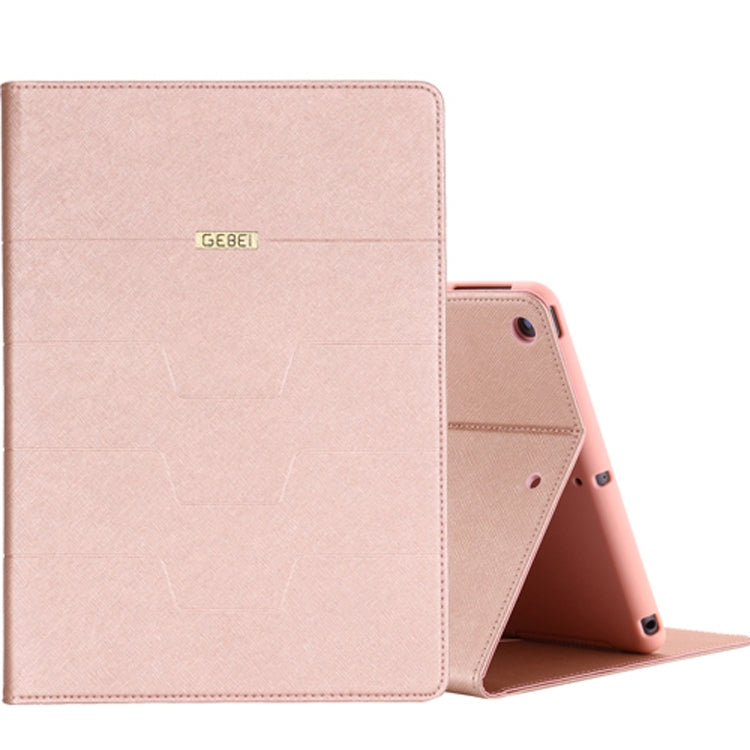 For iPad Pro 10.5 inch GEBEI PU+TPU Horizontal Flip Leather Case with Holder & Card Slots