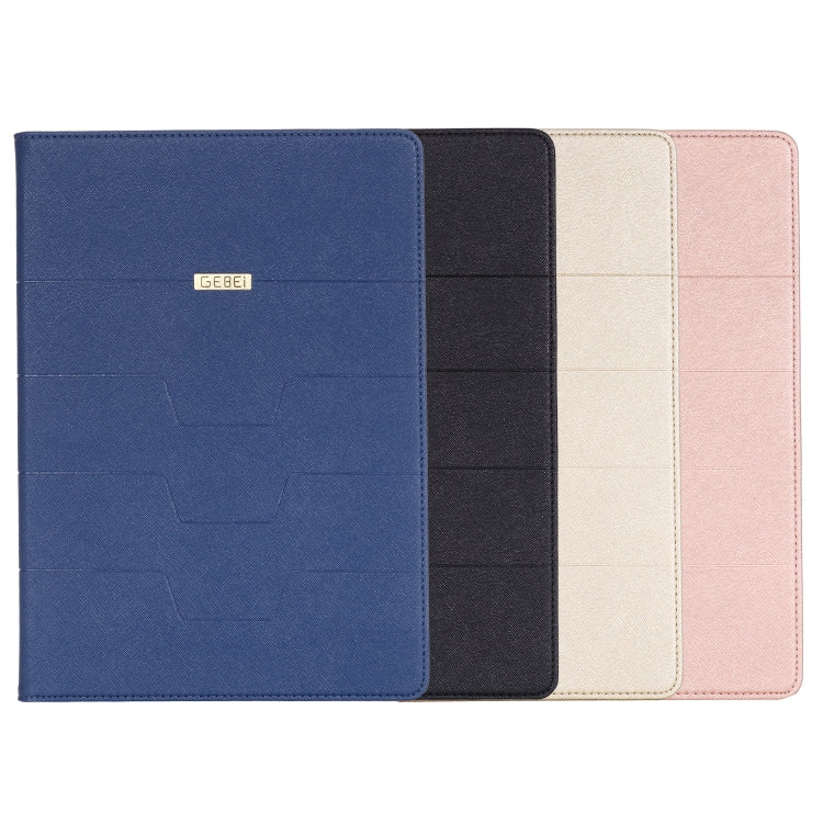 For iPad Pro 11 inch GEBEI PU+TPU Horizontal Flip Leather Case with Holder & Card Slots