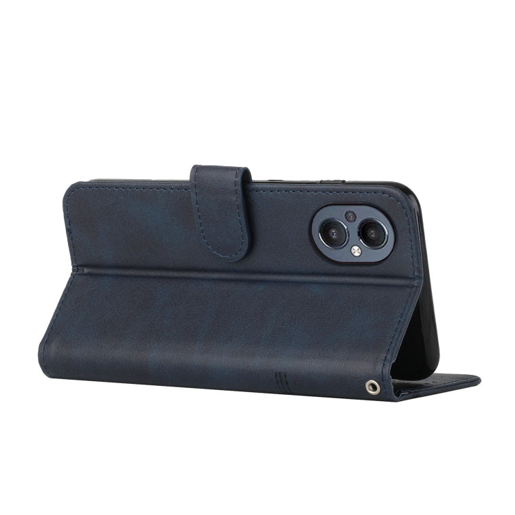 For OPPO A96 5G / Reno7 Z 5G / OnePlus Nord N20 5G Stitching Calf Texture Buckle Leather Phone Case