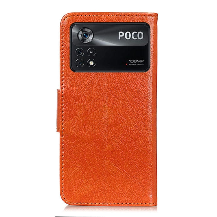 For Xiaomi Poco X4 Pro 5G Nappa Texture Horizontal Flip Leather Phone Case