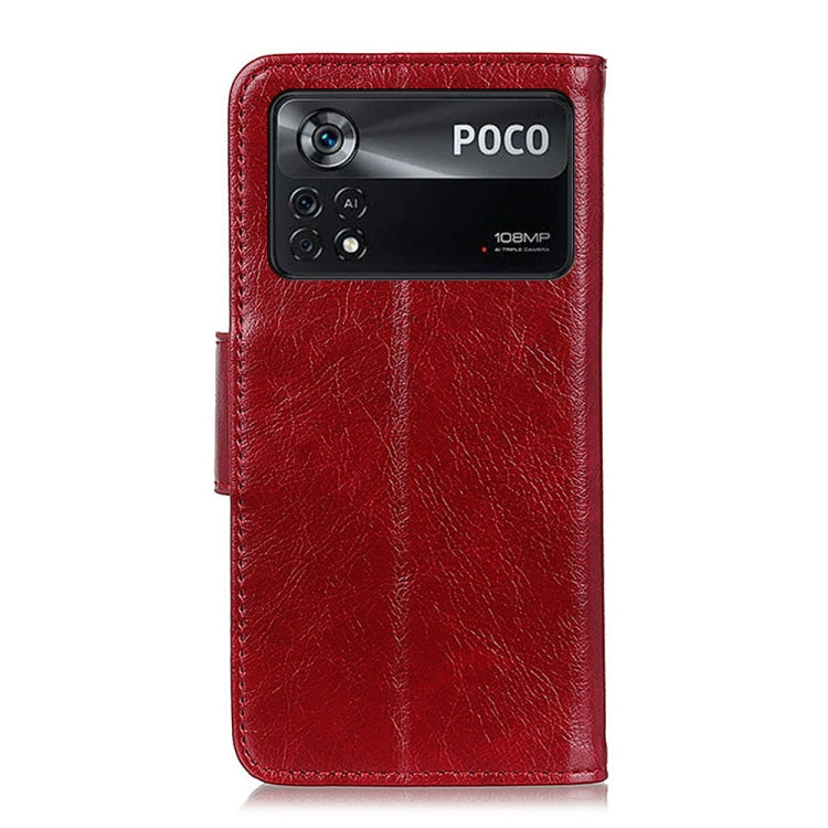 For Xiaomi Poco X4 Pro 5G Nappa Texture Horizontal Flip Leather Phone Case