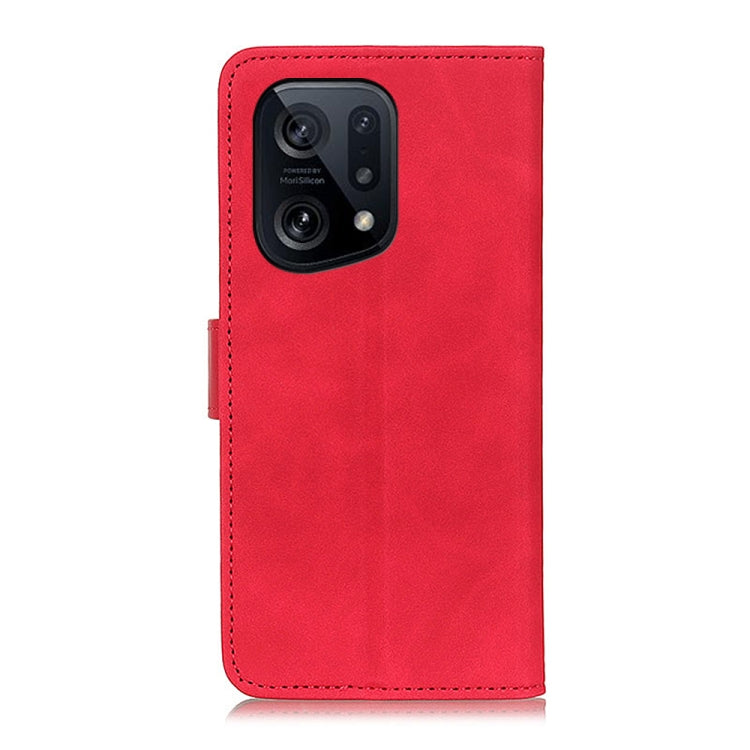 For OPPO Find X5 KHAZNEH Retro Texture Leather Phone Case