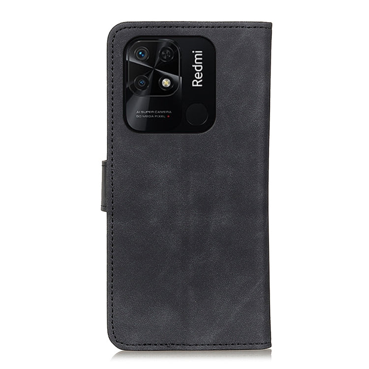 For Xiaomi Redmi 10C/Redmi 10 India/Redmi 10 Power/Poco C40 KHAZNEH Retro Texture Leather Phone Case