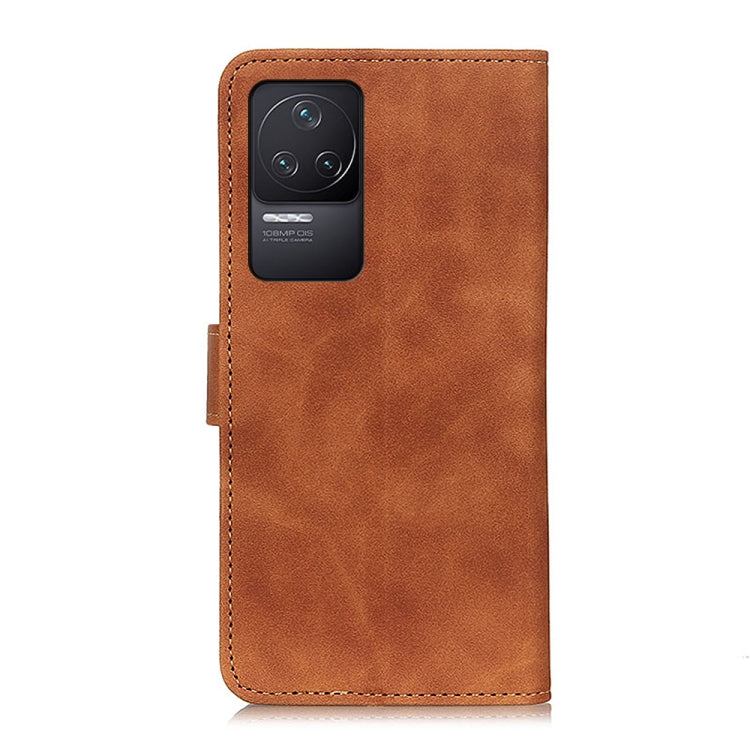 For Xiaomi Redmi K50 / K50 Pro KHAZNEH Retro Texture Leather Phone Case
