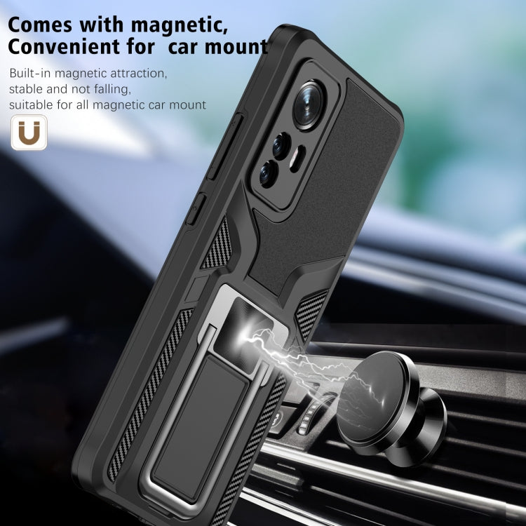 For Xiaomi 12 Armor 2 in 1 PC + TPU Magnetic Phone Case