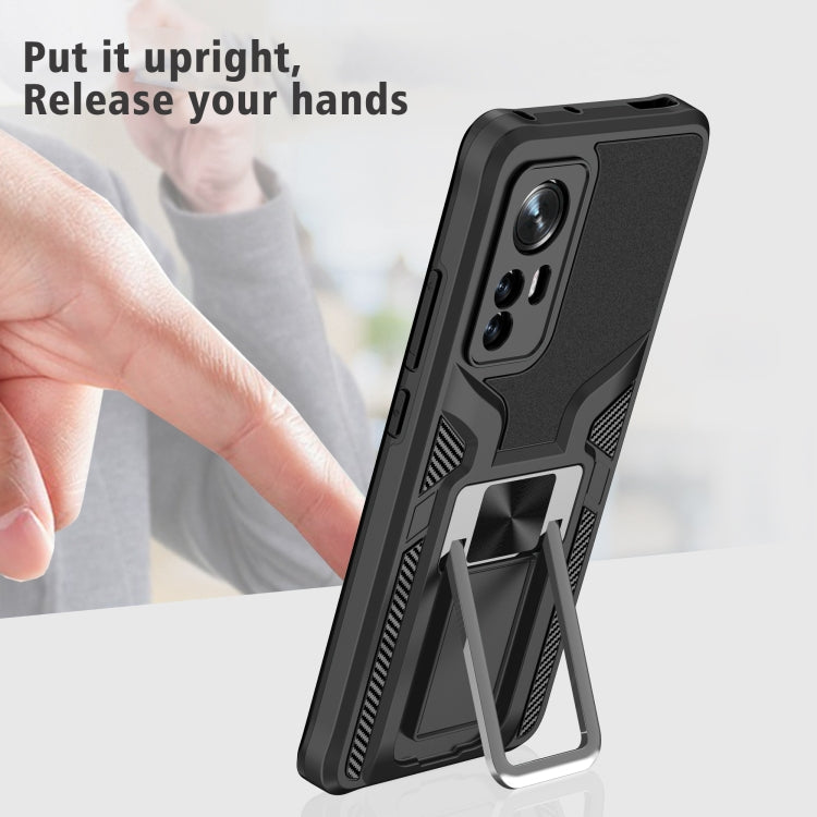 For Xiaomi 12 Armor 2 in 1 PC + TPU Magnetic Phone Case