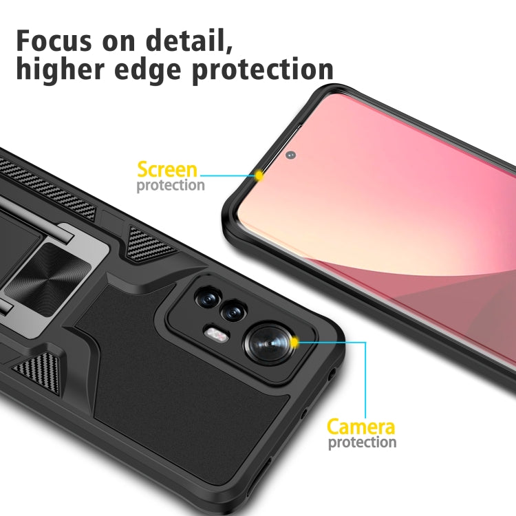 For Xiaomi 12 Armor 2 in 1 PC + TPU Magnetic Phone Case