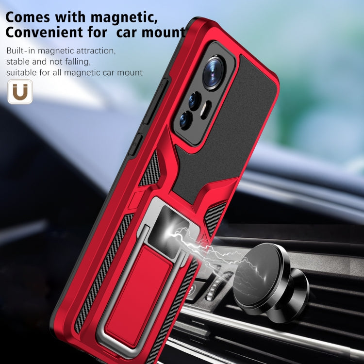 For Xiaomi 12 Armor 2 in 1 PC + TPU Magnetic Phone Case