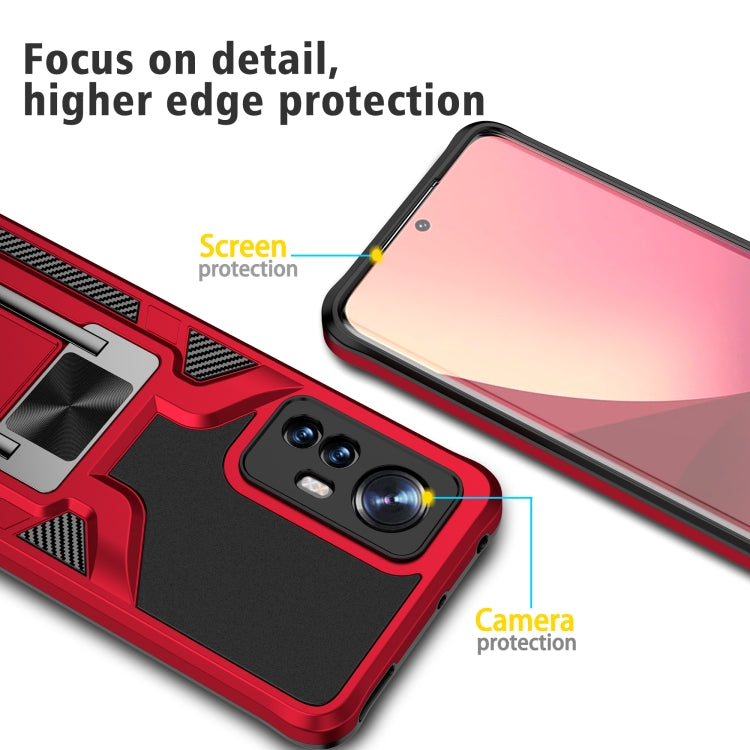 For Xiaomi 12 Armor 2 in 1 PC + TPU Magnetic Phone Case