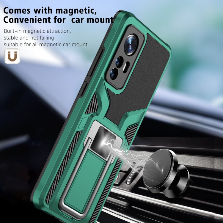 For Xiaomi 12 Armor 2 in 1 PC + TPU Magnetic Phone Case