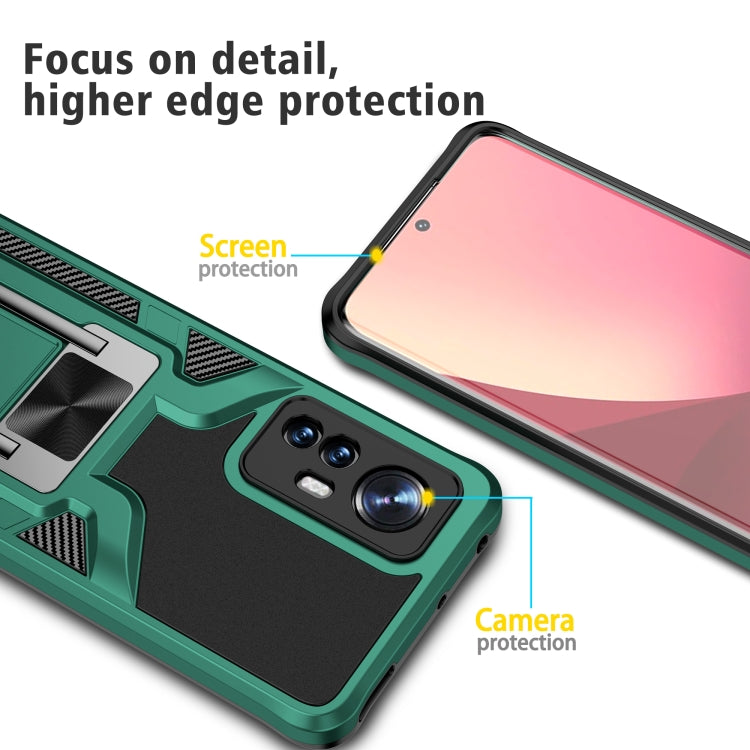 For Xiaomi 12 Armor 2 in 1 PC + TPU Magnetic Phone Case
