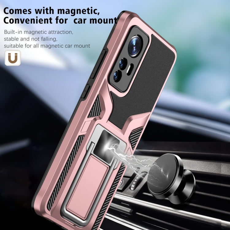 For Xiaomi 12 Armor 2 in 1 PC + TPU Magnetic Phone Case
