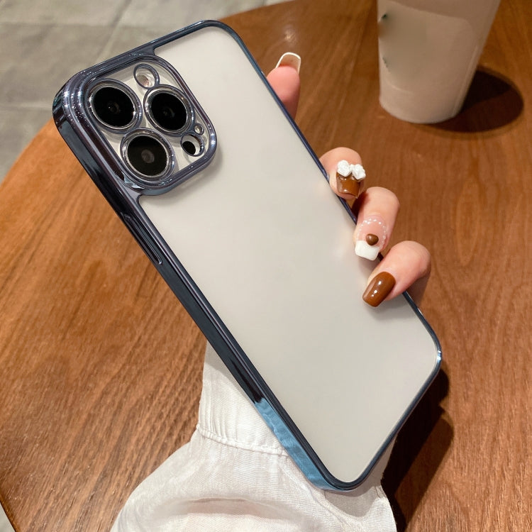 For iPhone 13 Pro Electroplated Frosted Glass Phone Case For iPhone 12 Pro Max