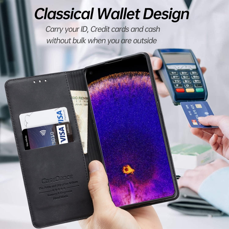 For OPPO Find X5 / X5 Pro Splicing Skin Feel Magnetic Leather Phone Case