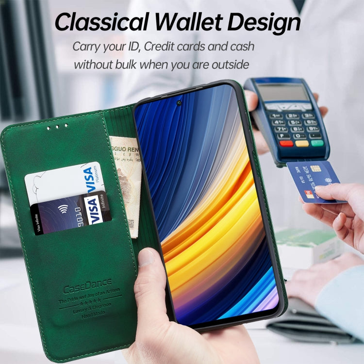 For Xiaomi Poco X3 / X3 Pro Splicing Skin Feel Magnetic Leather Phone Case