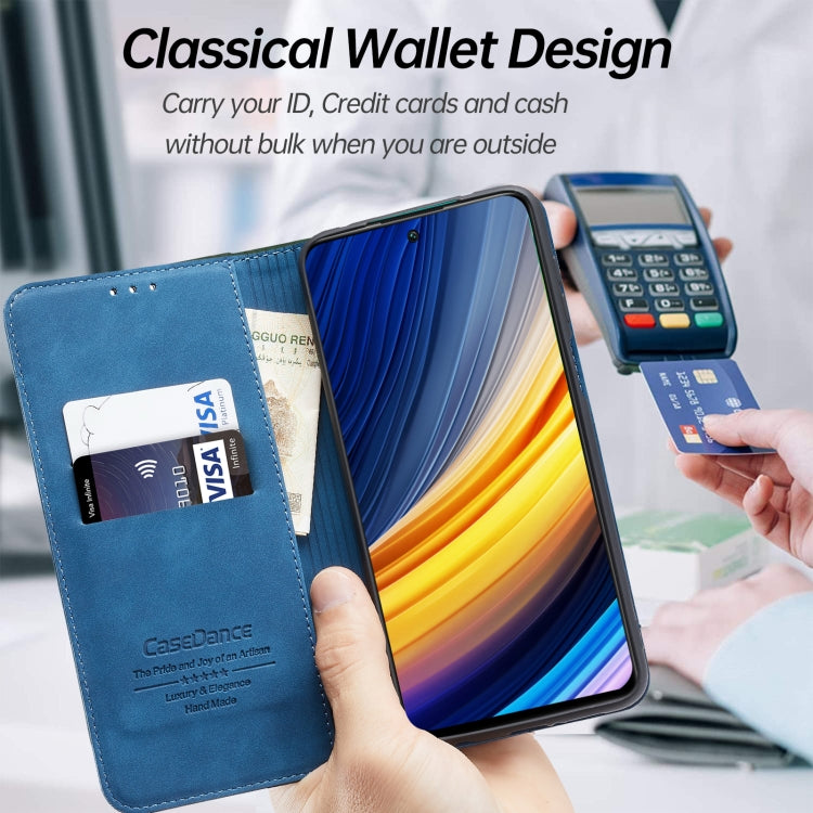 For Xiaomi Poco X3 / X3 Pro Splicing Skin Feel Magnetic Leather Phone Case