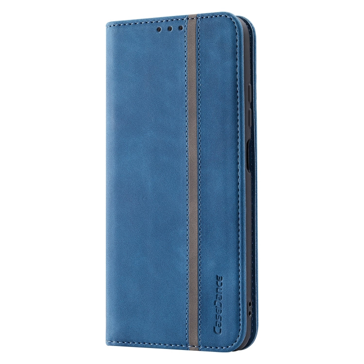 For Xiaomi Redmi Note 11S International Version Splicing Skin Feel Magnetic Leather Phone Case