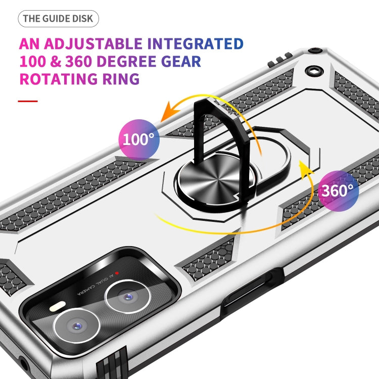 For OPPO A36 / A76 Shockproof TPU + PC Phone Case